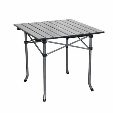 CONVENIENCE CONCEPTS 19.75 H x 21 L in. Aluminum Roll Slate Dove Gray Kids Table HI3669477